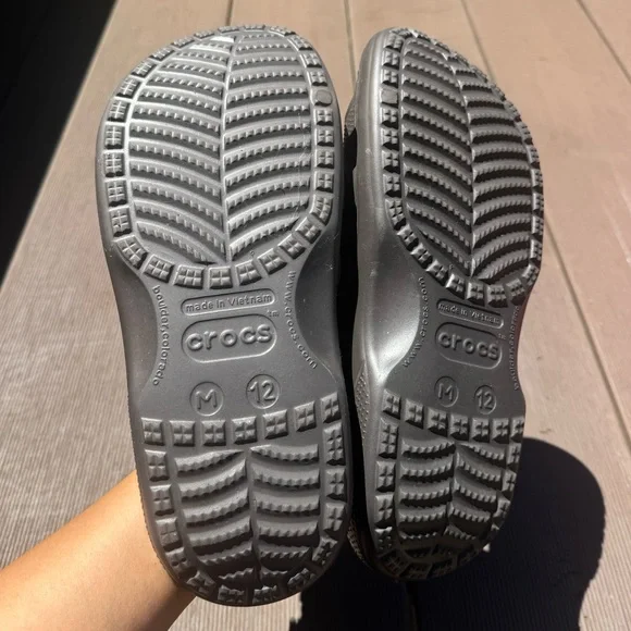 Crocs Baya Brown Slip-On Slides Sandals Lightweight Mens size 12 - Picture 6 of 7